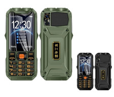 YEEMI Q9 Unlocked Mobile Phone 4" GSM 2G 18000mAh 4 SIM Multi-Language