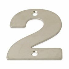 Door Numbers Stainless Steel