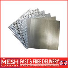 The Mesh Company 3mm Stainless Perforated Metal Mesh Sheets | 4.5mm| 1.5mm Thick