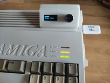 Amiga 1200 Gotek USB Floppy Drive Breakout Box with OLED and selector 16gb stick