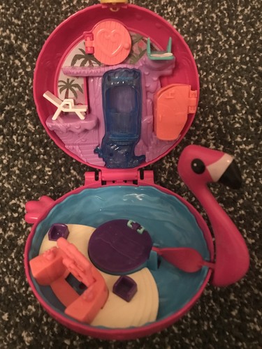 Polly pocket flamingo - flamingo, playset