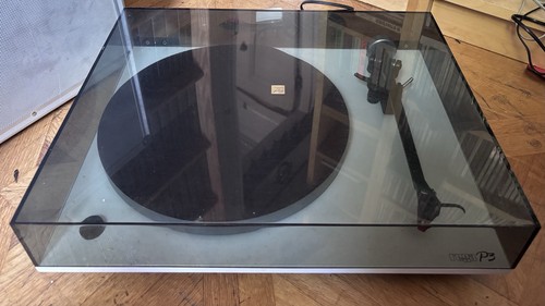 Rega white turntable with - rega,