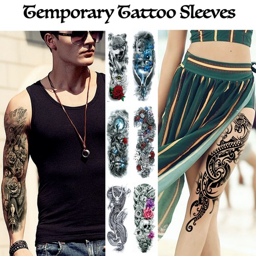 Temporary tattoo sleeves - tattoo,
