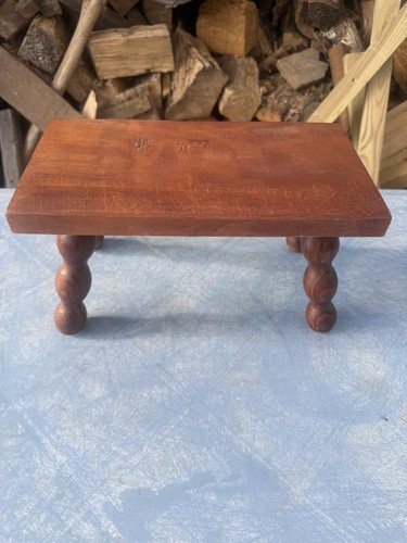 Antique wooden bobbin turned - antique,