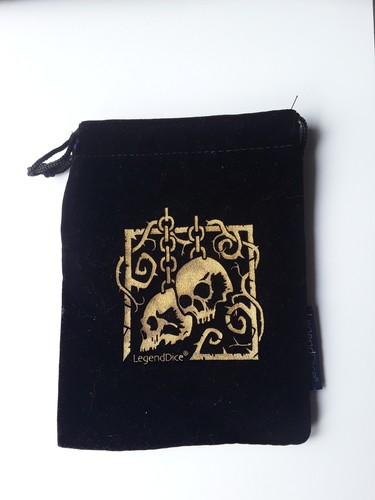 Legend dice black velvet - legend,