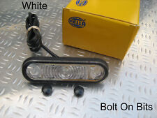 HELLA LED 84mm Flush White Marker Light/lamp Kelsa bar Scania Volvo DAF MAN