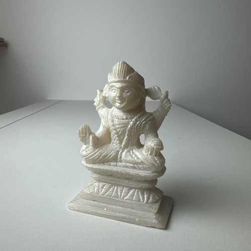 Hindu sculpture white - white, marble