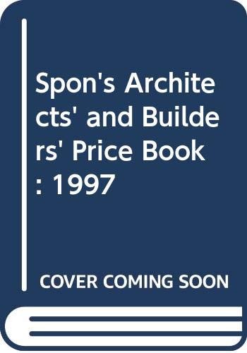 Spon architects and - spon's, architects'