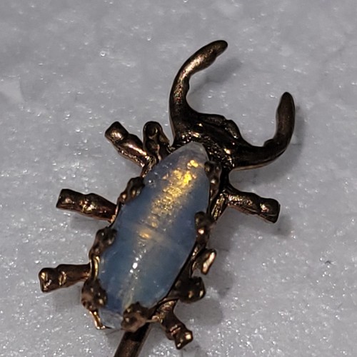 Antique 14k gold moonstone - antique,
