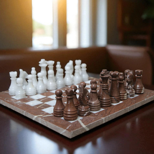 Marble chess set marina - marble,