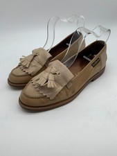 Russell & Bromley Chester loafers EU 37 UK 4 *FLAW brogues patent leather beige