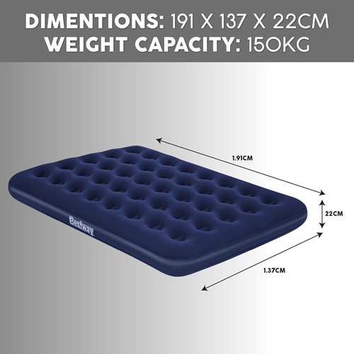 Bestway double air bed - air,