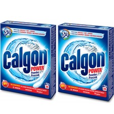 CALGON Powder WATER SOFTENER 2 x500g Protects from LIMESCALE, DIRT & ODOURS