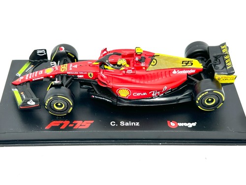 Bburago carlos sainz ferrari - carlos,