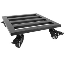 Plant Metal Plant Stand with Wheels Black plant rolling plant stand