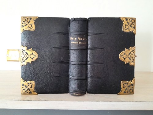Antique holy bible - antique, book