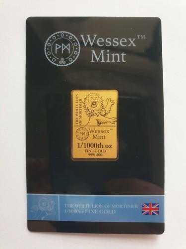 1000 gold bullion - 1/1000,