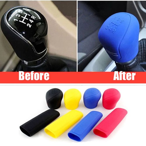 2pcs silicone car gear head - 2pcs,