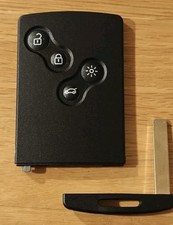 New 4 Button Remote Key Card Fob 3 Clio for Renault Megane Scenic Laguna 433MHZ