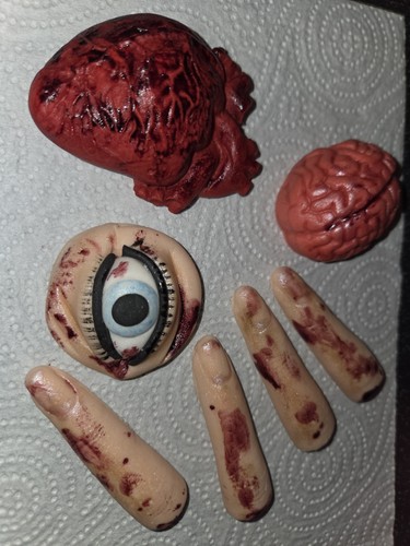 Edible fondant fingers - edible,