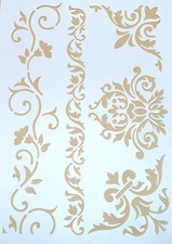 Wall Stencil Reusable Plastic