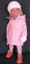 A  4 PIECE  PINK DUFFLE COAT