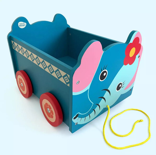 Bee smart wooden - elephant, pull