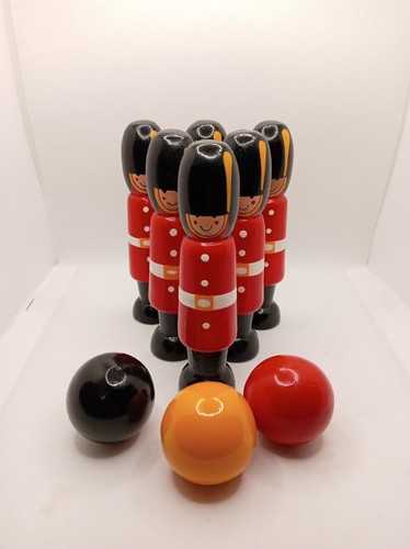Hand painted wooden soldier - hand,