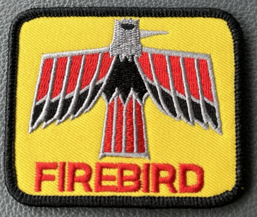 Firebird pontiac patch - patch, iron