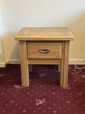 Charming Oak Side Table with