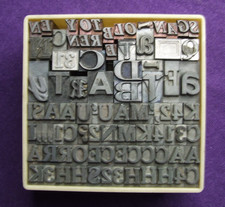 Letterpress Printing Adana VARIOUS TYPE SORTS, mostly 24pt but all at least 18pt