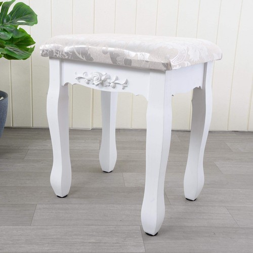 Vanity dressing table - table, stool