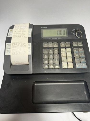 Casio electronic cash - casio,