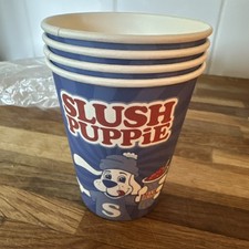 Slush Puppie Paper Cups X4 250ml Approx New Party Supplies Children’s Party