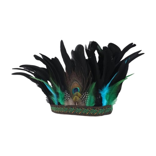 Indian hat feather headdress - indian,