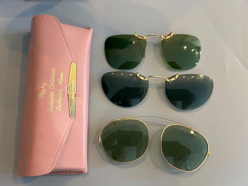 Pair vintage clip on - pair,