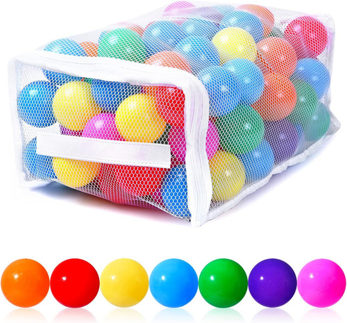 Colorful pit balls - colorful, 2.1-inch