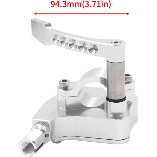 Billet thumb throttle assembly - billet,