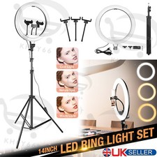 14" LED Ring Light with Stand