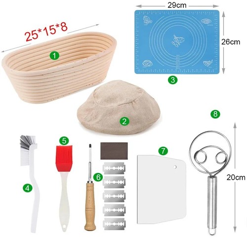 Rattan bread proofing basket - rattan,