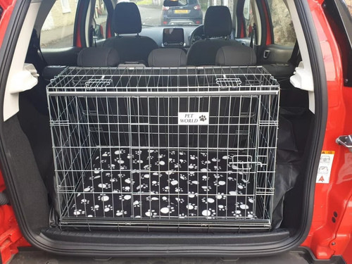 Dog car cage - car,