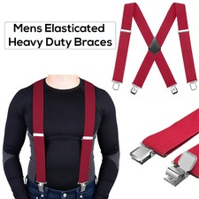 Mens Elasticated Heavy Duty