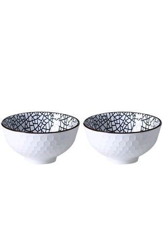 2pcs cracks style ceramic - 2pcs,