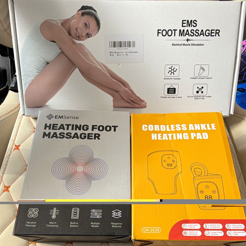 Emsense foot massager cordless - massager,