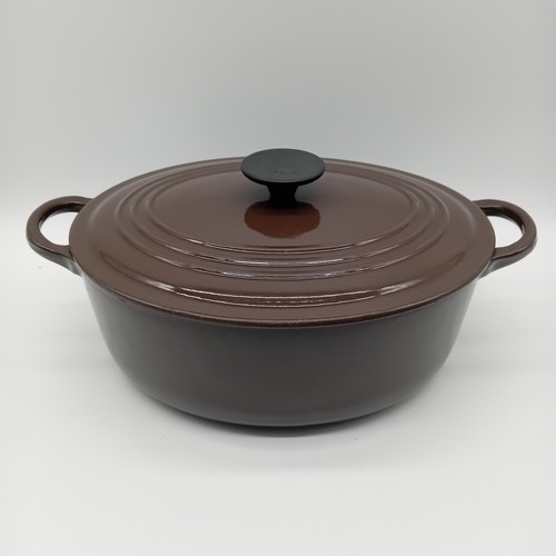 Rare vintage creuset brown - rare, le
