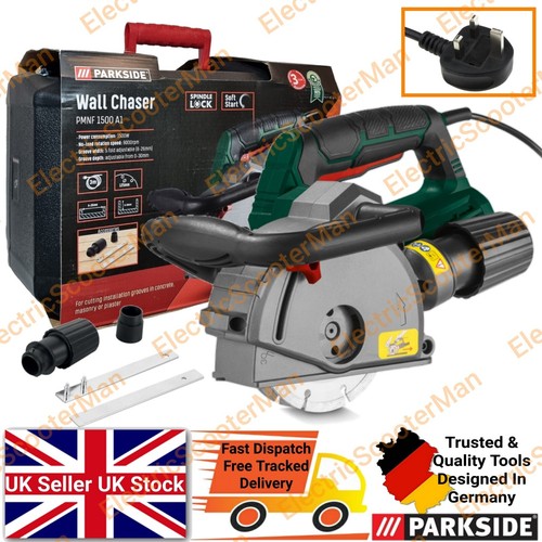 Parkside 1500w wall chaser - wall,