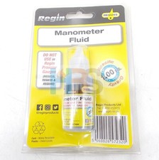 GENUINE REGIN REGU45 MANOMETER FLUID 22ml BOTTLE FOR U GAUGE