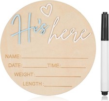 Baby Announcement Sign with