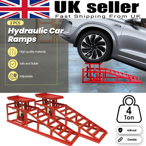 Ton hydraulic car ramps 2pc - 4,
