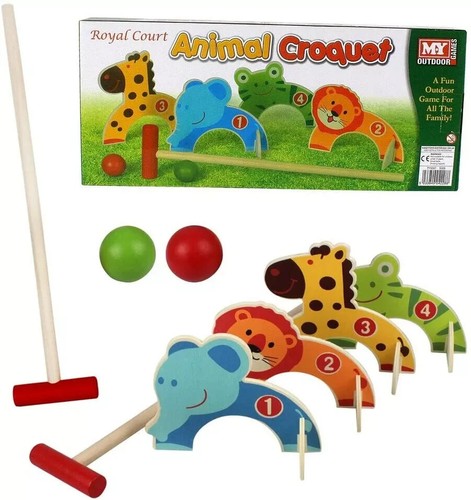 Animal croquet golf toy - croquet,